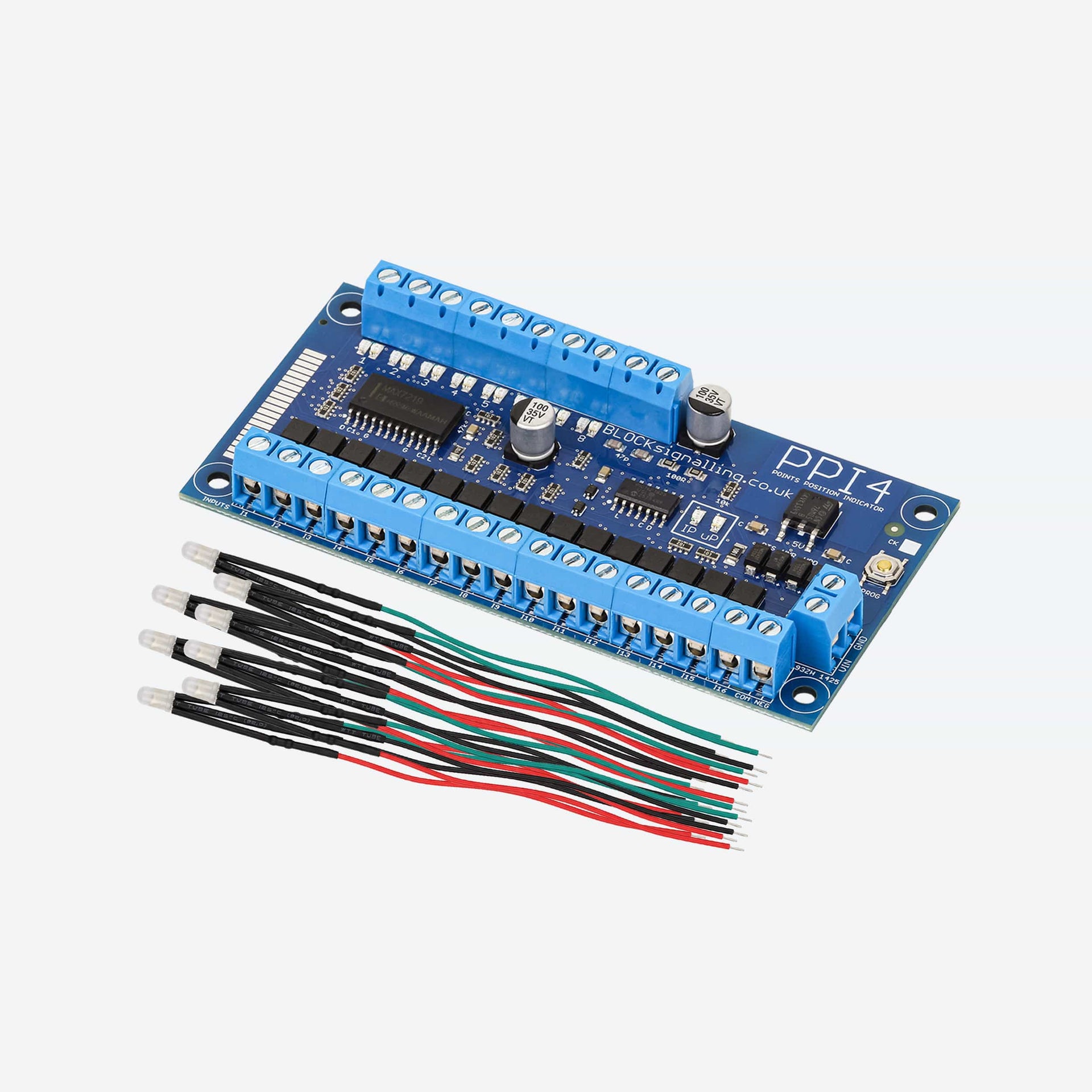 PPI4-DC Points Position Indicator + Dual Colour LEDs Red & Green
