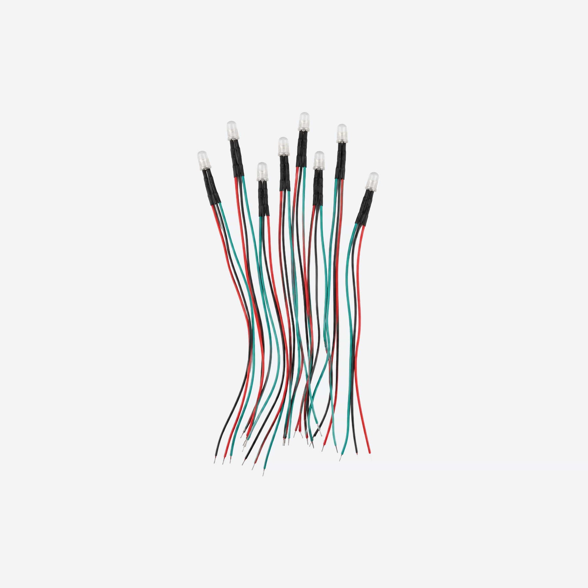 Bicolour LED 5mm 8 Red/Green