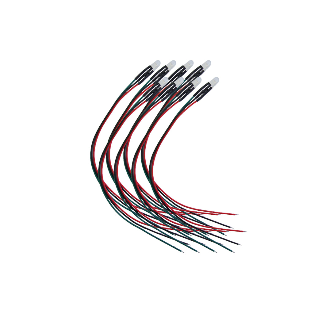 Bicolour LED 5mm 8 Red/Green