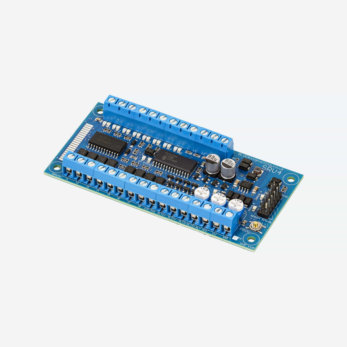SRV4 4-Way Model Railway Servo Controller for Points & Signals